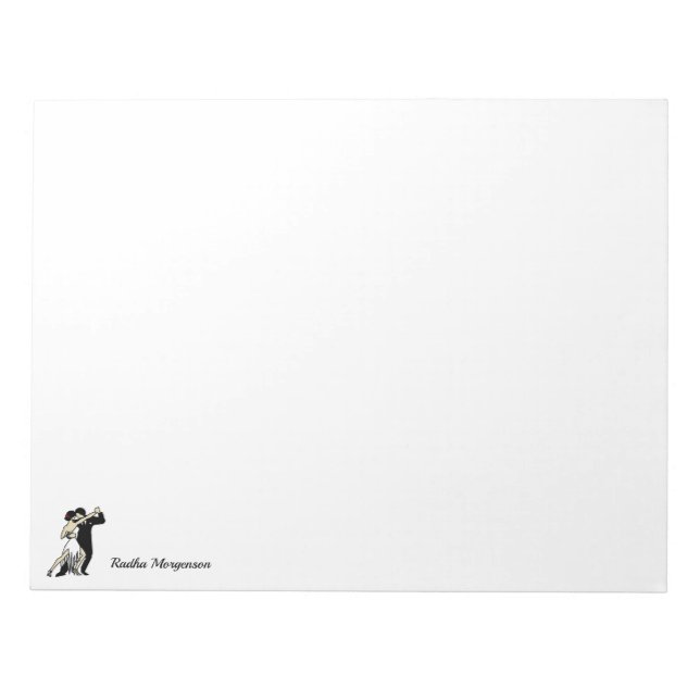 Bloc De Notas Bailarinas de tango (Frente)