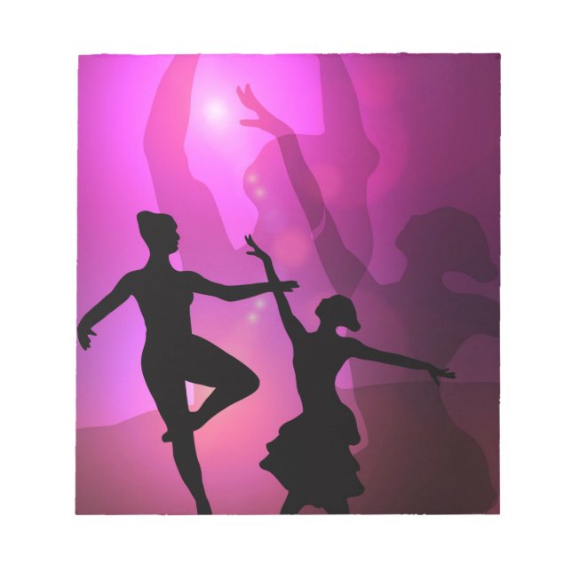 Bloc De Notas Bailarines de Ballet (Frente)
