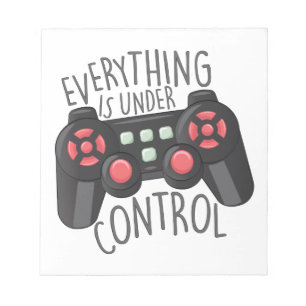 Bloc De Notas Bajo control