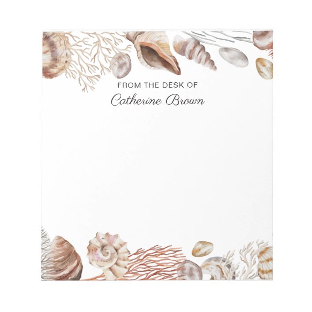 Bloc De Notas Bajo el mar personalizado (Frente)