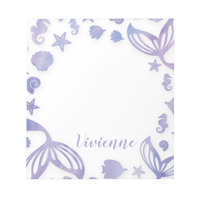 Bloc De Notas Bajo la sirena marina (Frente)