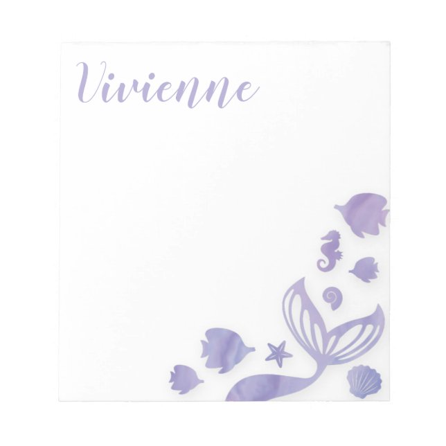 Bloc De Notas Bajo la sirena marina (Frente)