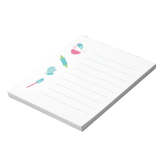 Bloc De Notas Bakers Dream Notepad (Lado Izquierdo)