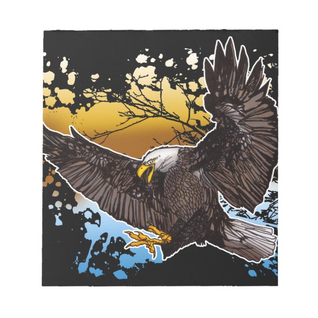 Bloc De Notas Bald Eagle (Frente)