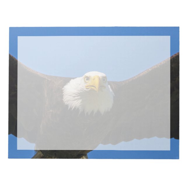 Bloc De Notas Bald Eagle Flyby Up Close (Frente)
