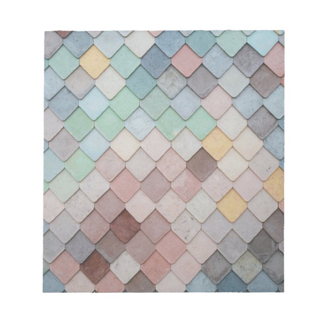Bloc De Notas Baldosas multicolores (Frente)