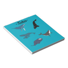 Bloc De Notas Ballena