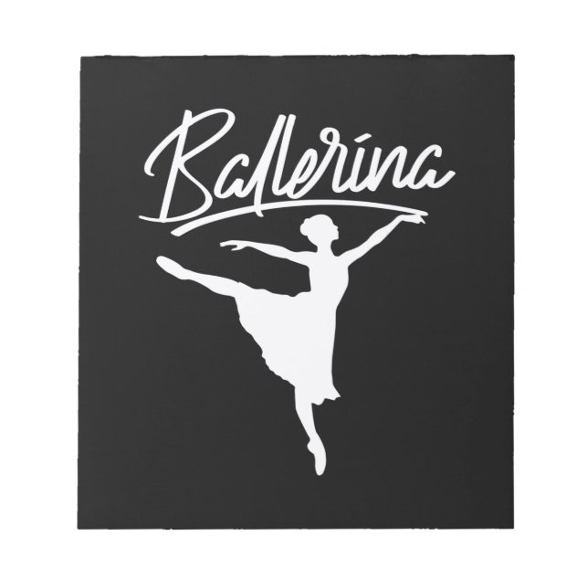 Bloc De Notas Ballerina Dancer (Frente)
