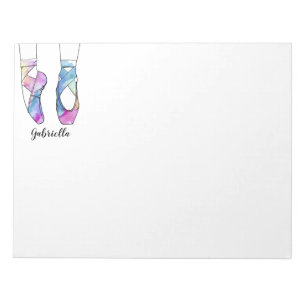 Bloc De Notas Ballet personalizado de Ballerina