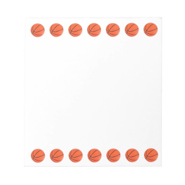 Bloc De Notas Baloncesto (Frente)