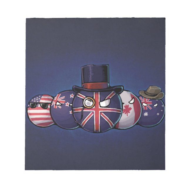 Bloc De Notas Baloncesto anglosajón (Frente)