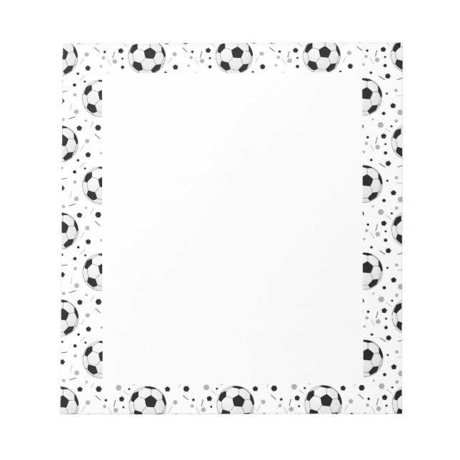 Bloc De Notas Balones de fútbol (Frente)