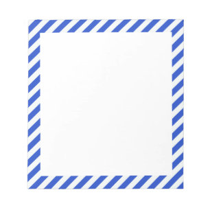 Bloc De Notas Bandas combinadas azules reales de Shirley Taylor