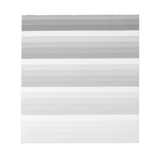 Bloc De Notas Bandas de sombra gris (Frente)