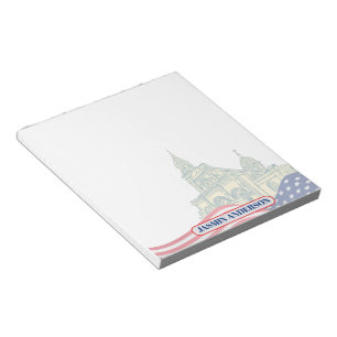 Bloc De Notas Bandera Americana Personalizada Patriótica USA