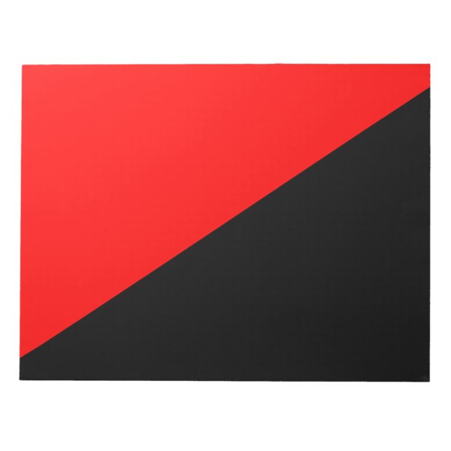 Bloc De Notas Bandera anarquista (Frente)