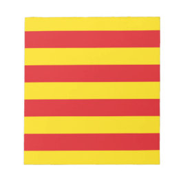 Bloc De Notas Bandera catalana