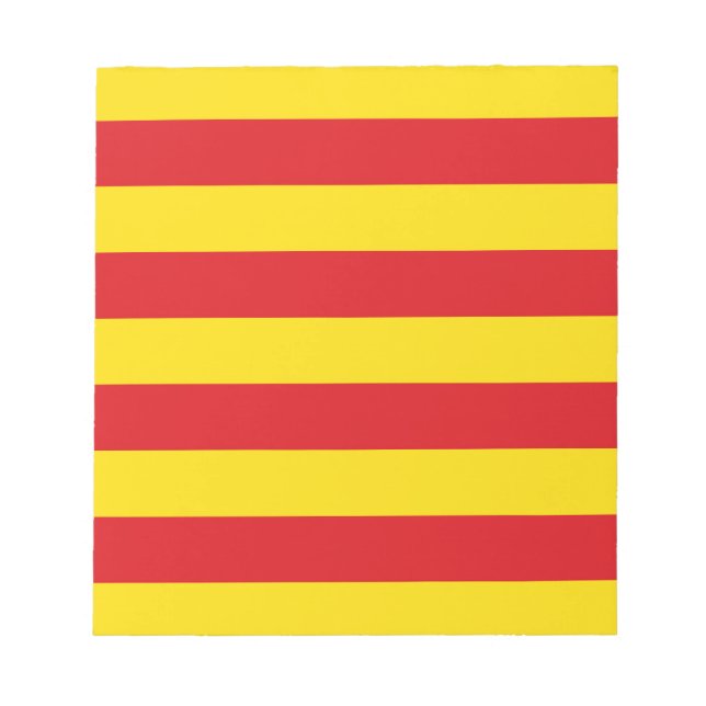 Bloc De Notas Bandera catalana (Frente)