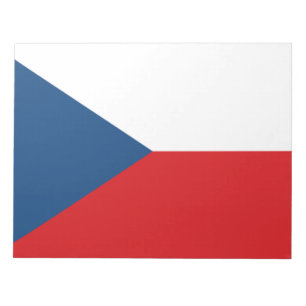 Bloc De Notas Bandera checa