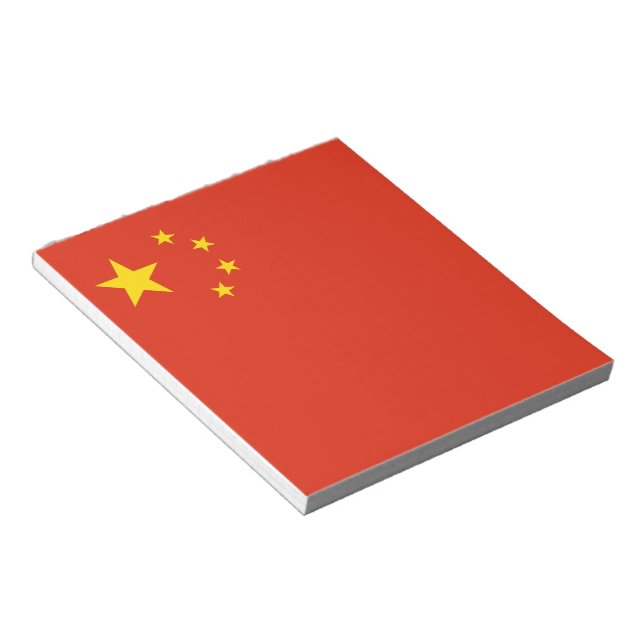 Bloc De Notas Bandera china (China) (Lado Derecho)