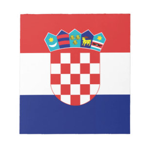 Bloc De Notas Bandera croata - Trobojnica