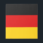 Bloc De Notas Bandera de Alemania<br><div class="desc">Bandera negra dorada</div>