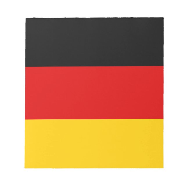 Bloc De Notas Bandera de Alemania (Frente)