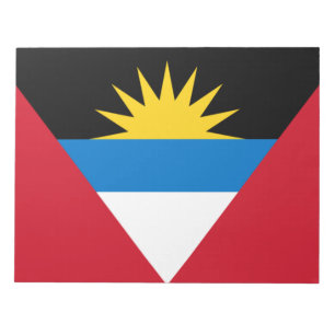 Bloc De Notas Bandera de Antigua y Barbuda