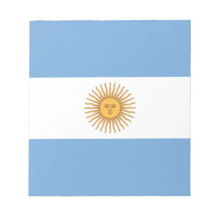 Bloc De Notas Bandera de Argentina