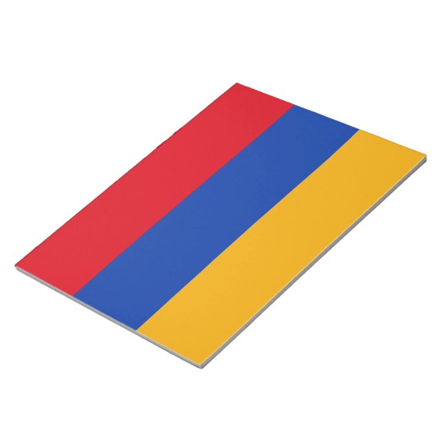 Bloc De Notas Bandera de Armenia (Lado Derecho)