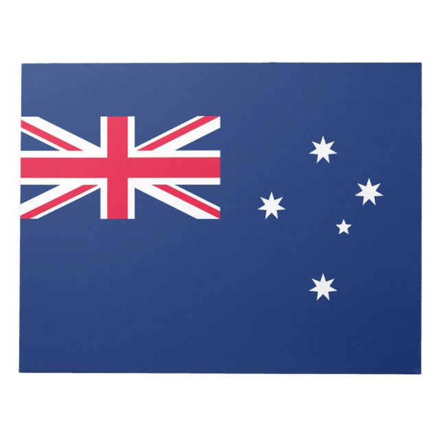 Bloc De Notas Bandera de Australia (Frente)