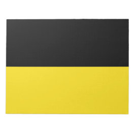 Bloc De Notas Bandera de Baden Württemberg (Estado alemán)