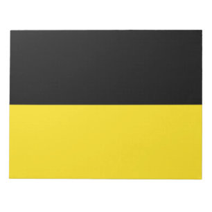Bloc De Notas Bandera de Baden Württemberg (Estado alemán)
