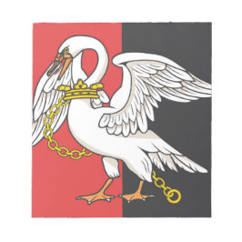 Bloc De Notas Bandera de Buckinghamshire (condado del Reino Unid