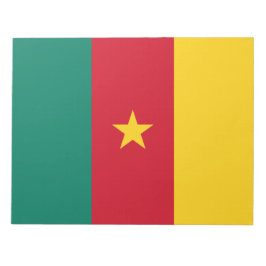 Bloc De Notas Bandera de Camerún