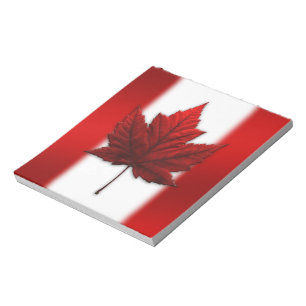 Bloc De Notas Bandera de Canadá Souvenir Notepad Canadá Regalos 