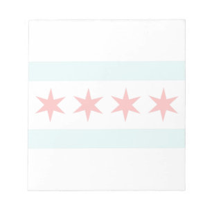 Bloc De Notas Bandera de Chicago