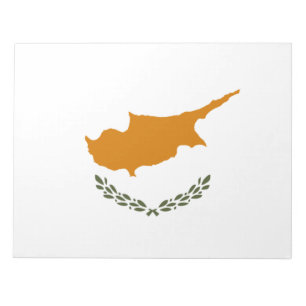 Bloc De Notas Bandera de Chipre (grecochipriota)