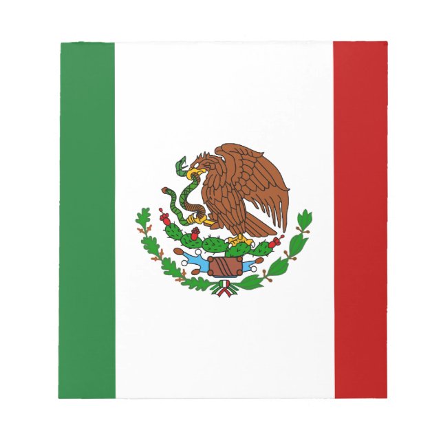 Bloc De Notas Bandera de Cinco de Mayo en México (Frente)
