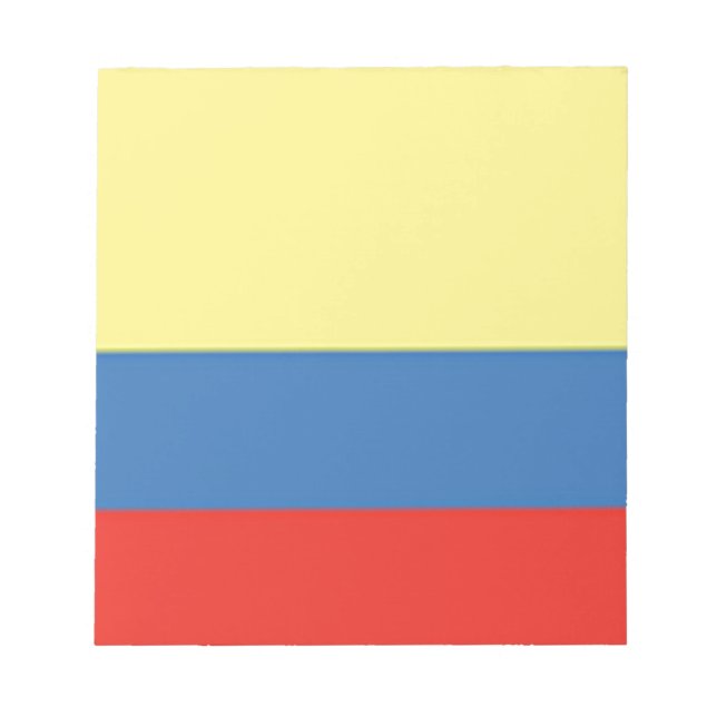 Bloc De Notas Bandera de Colombia (Frente)