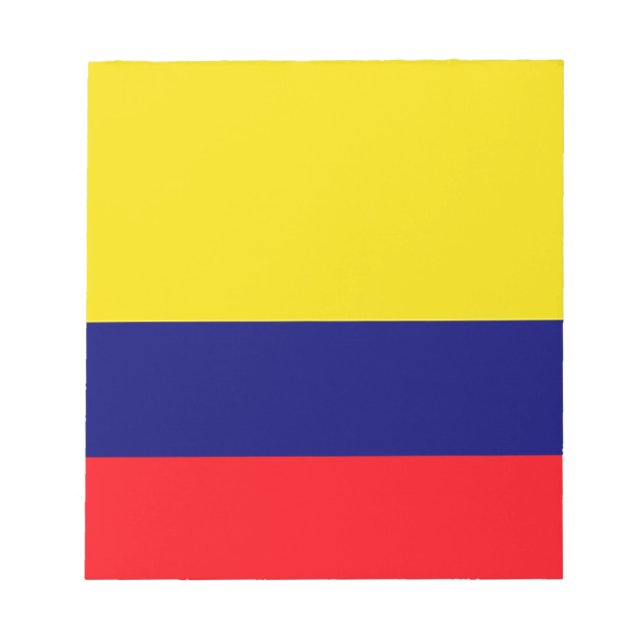 Bloc De Notas Bandera de Colombia (Frente)