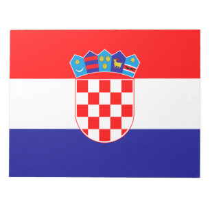 Bloc De Notas Bandera de Croacia