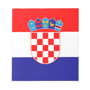 Bloc De Notas Bandera de Croacia