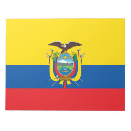 Bloc De Notas Bandera de Ecuador