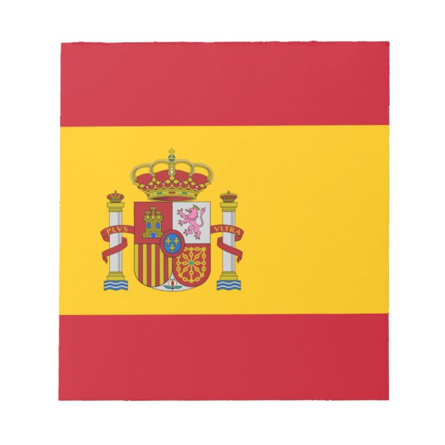 Bloc De Notas Bandera de España (Frente)