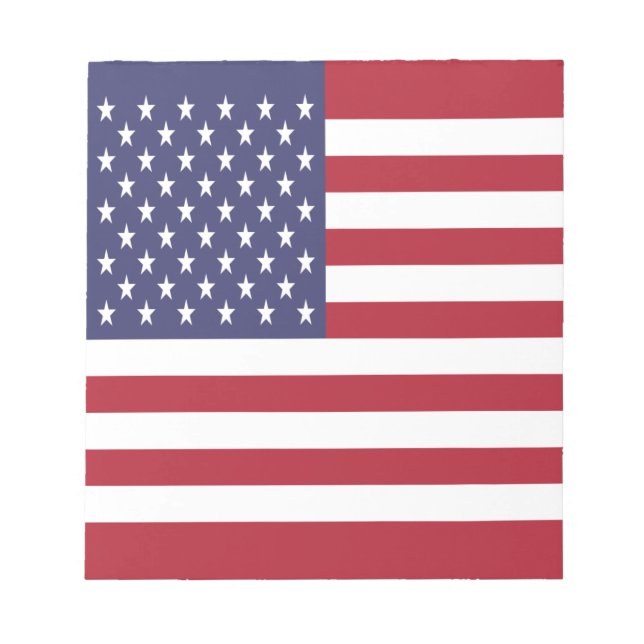 Bloc De Notas Bandera de Estados Unidos (Frente)