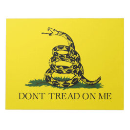 Bloc De Notas Bandera de Gadsden (no me toques) (bandera de serp