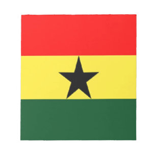 Bloc De Notas Bandera de Ghana