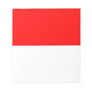 Bloc De Notas Bandera de Indonesia (Indonesia)