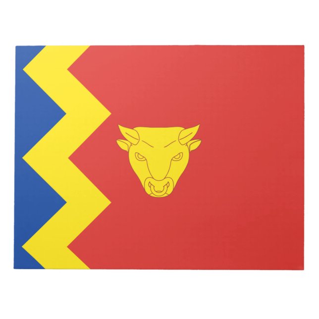 Bloc De Notas Bandera de la ciudad de Birmingham (Frente)